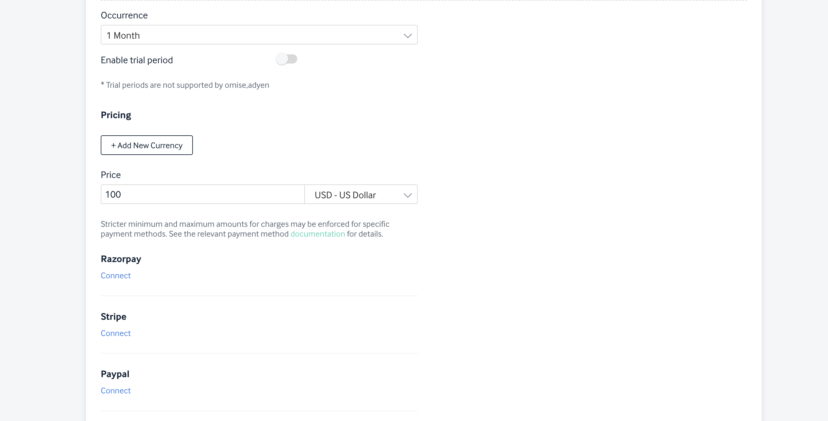 Stripe Connect on Plan